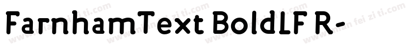 FarnhamText BoldLF R字体转换